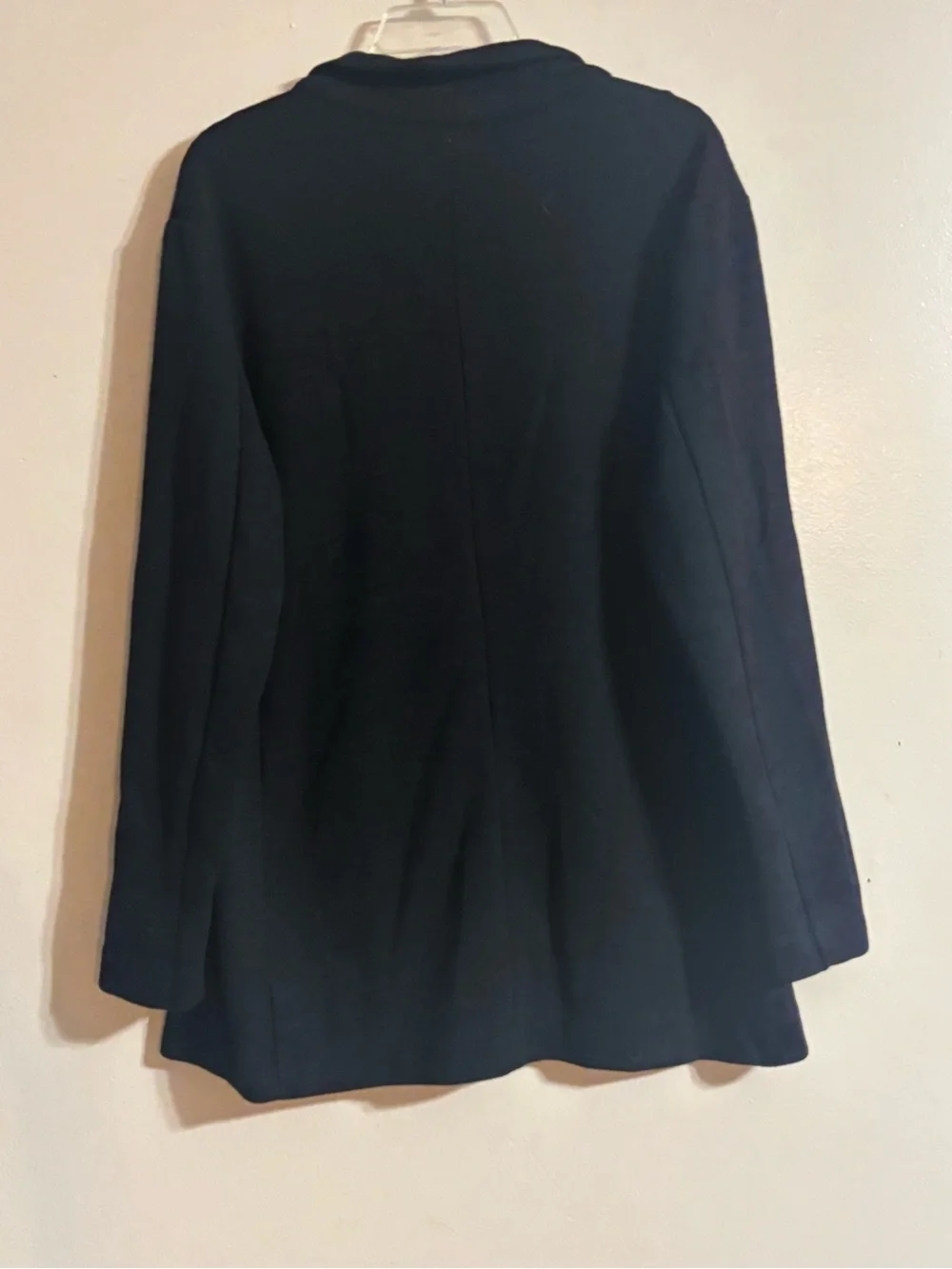 GAP Black Blazer One Button Closure  With Pockets